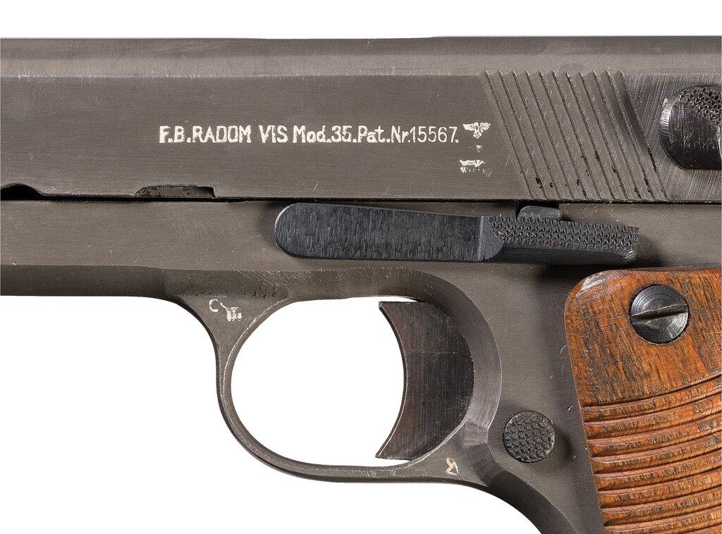 Late World War II German Occupation Radom VIS-35 Pistol