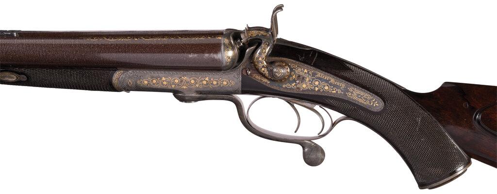 Alexander Henry .577 BPE Rotary Underlever Double Barrel Rifle