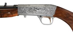 Factory Engraved Browning Grade III Auto .22 Rifle with Box