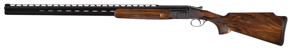 Perazzi Model MX8 Over/Under Two Barrel Set Shotgun