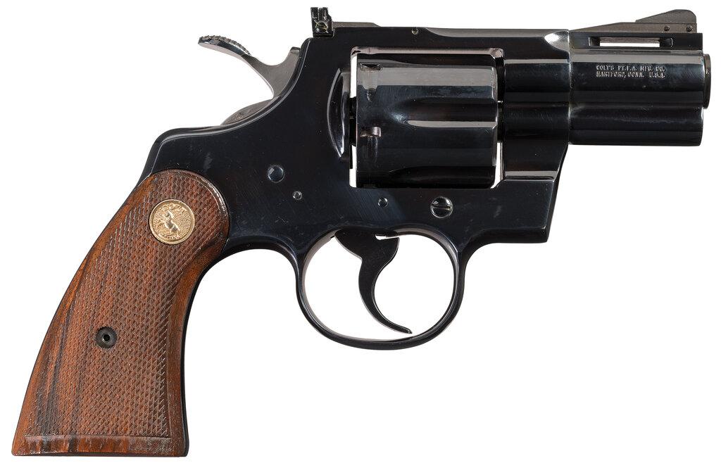 Colt Python Revolver with 2 1/2 Inch Barrel and Box