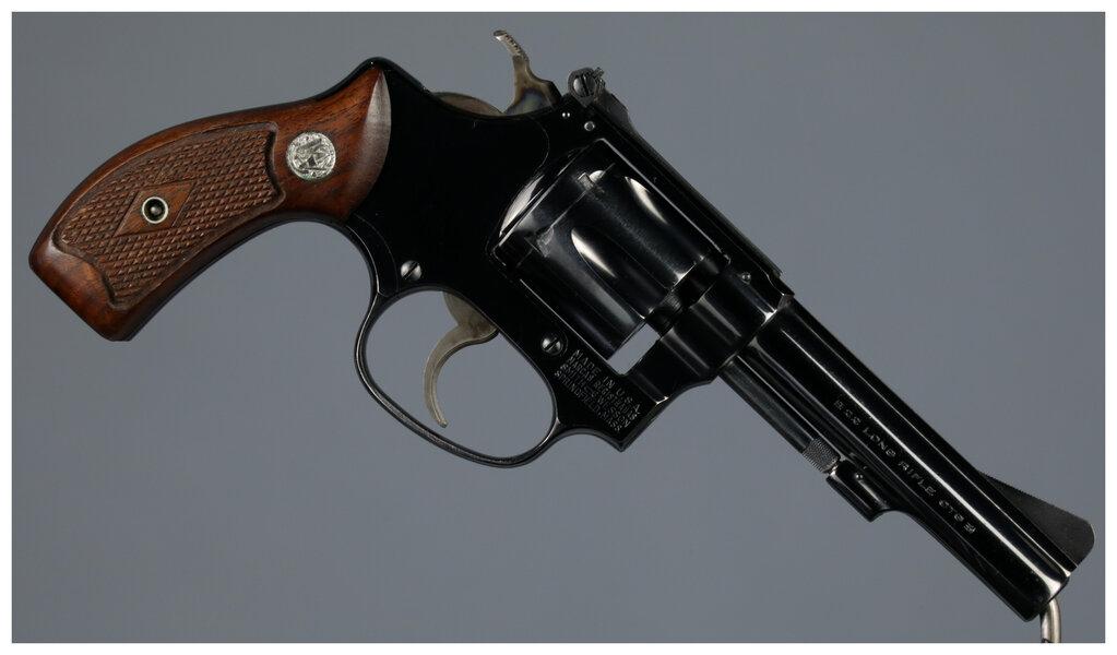 Smith & Wesson Model 34 .22/.32 Kit Gun Double Action Revolver