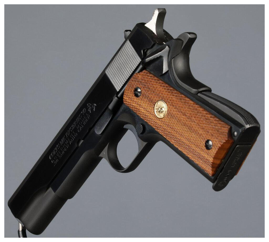 Colt MK IV Series 70 Government Model Semi-Automatic Pistol