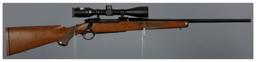 Two Bolt Action Rifles with Scopes