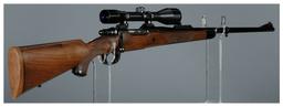 Two Bolt Action Rifles with Scopes