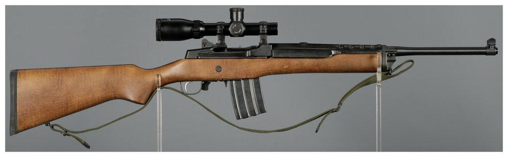 Ruger Mini-14 Semi-Automatic Ranch Rifle with Scope