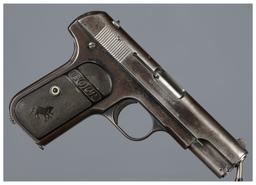 Colt Model 1908 Pocket Hammerless Semi-Automatic Pistol