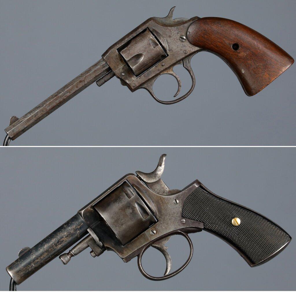 Two Double Action Revolvers