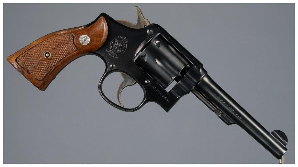 Two Double Action Revolvers