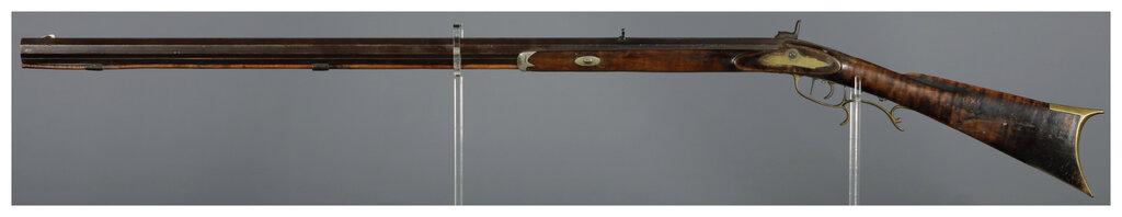 Unknown Half-Stock Percussion Rifle