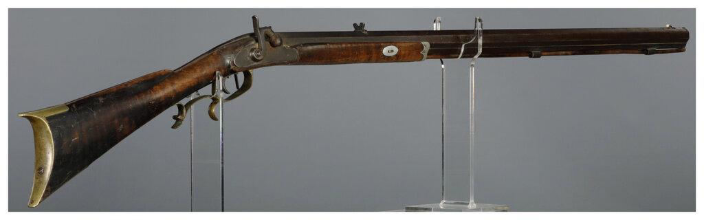 Unknown Half-Stock Percussion Rifle