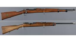 Two European Military Bolt Action Rifles