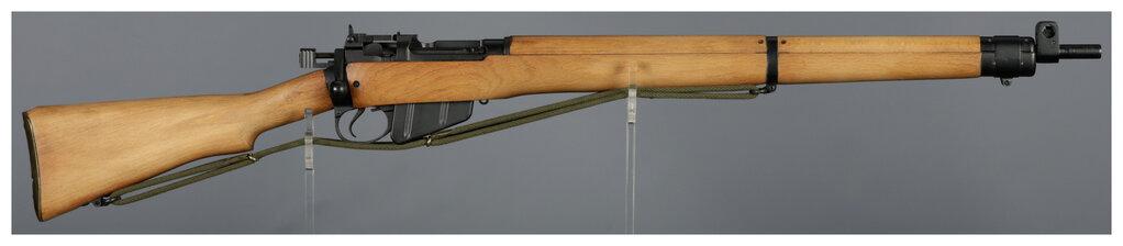 Two Enfield Pattern Bolt Action Long Guns