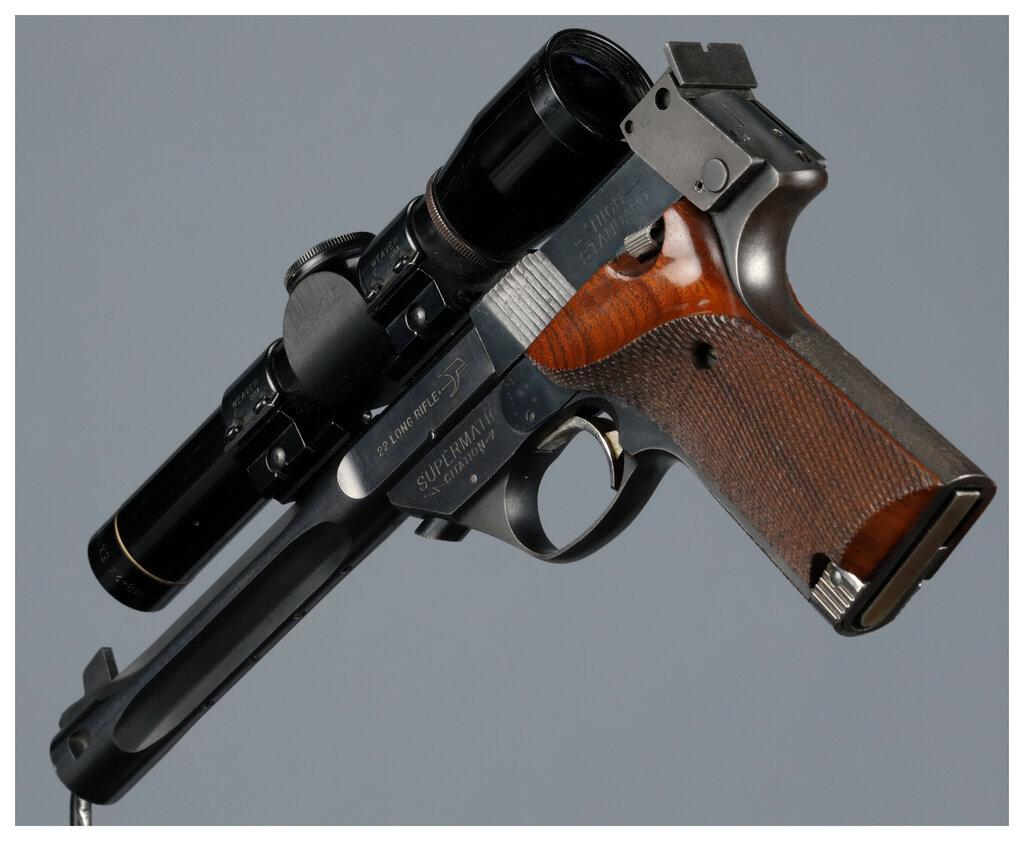 High Standard Supermatic Citation Semi-Automatic Pistol