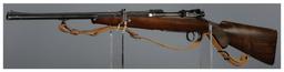 German Mauser Bolt Action Sporting Rifle