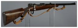 German Mauser Bolt Action Sporting Rifle