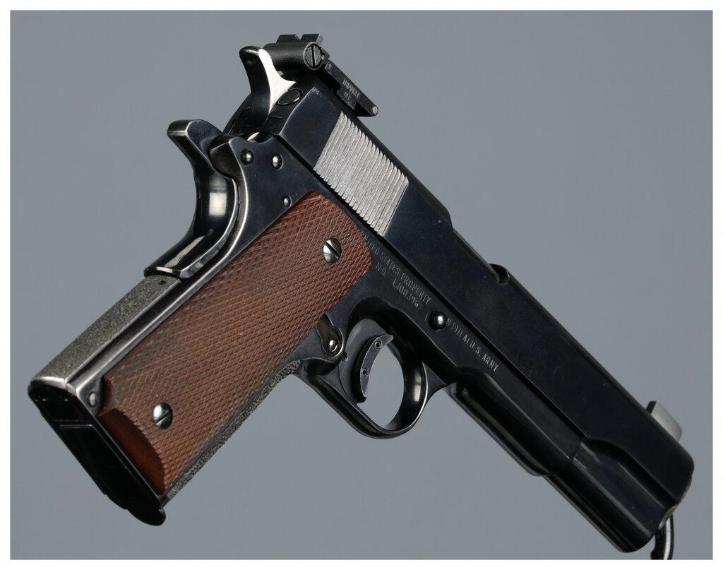 U.S. Remington-Rand Model 1911A1 Semi-Automatic Pistol