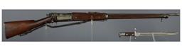 U.S. Springfield Armory Model 1896 Rifle with Bayonet