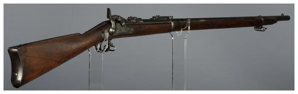 U.S. Springfield Armory Model 1884 Trapdoor Rifle with Bayonet