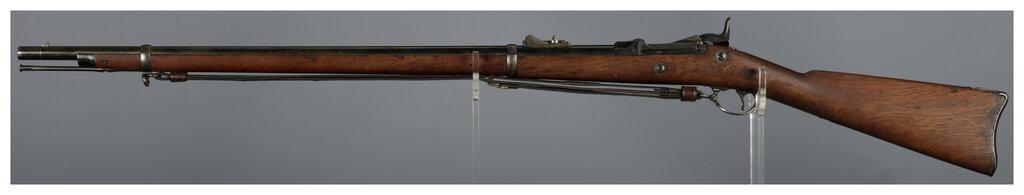 U.S. Springfield Model 1879 Trapdoor Rifle with Bayonet