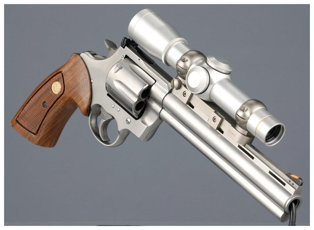 Colt Anaconda Double Action Revolver with Scope