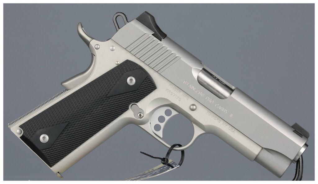 Two Kimber Semi-Automatic Pistols