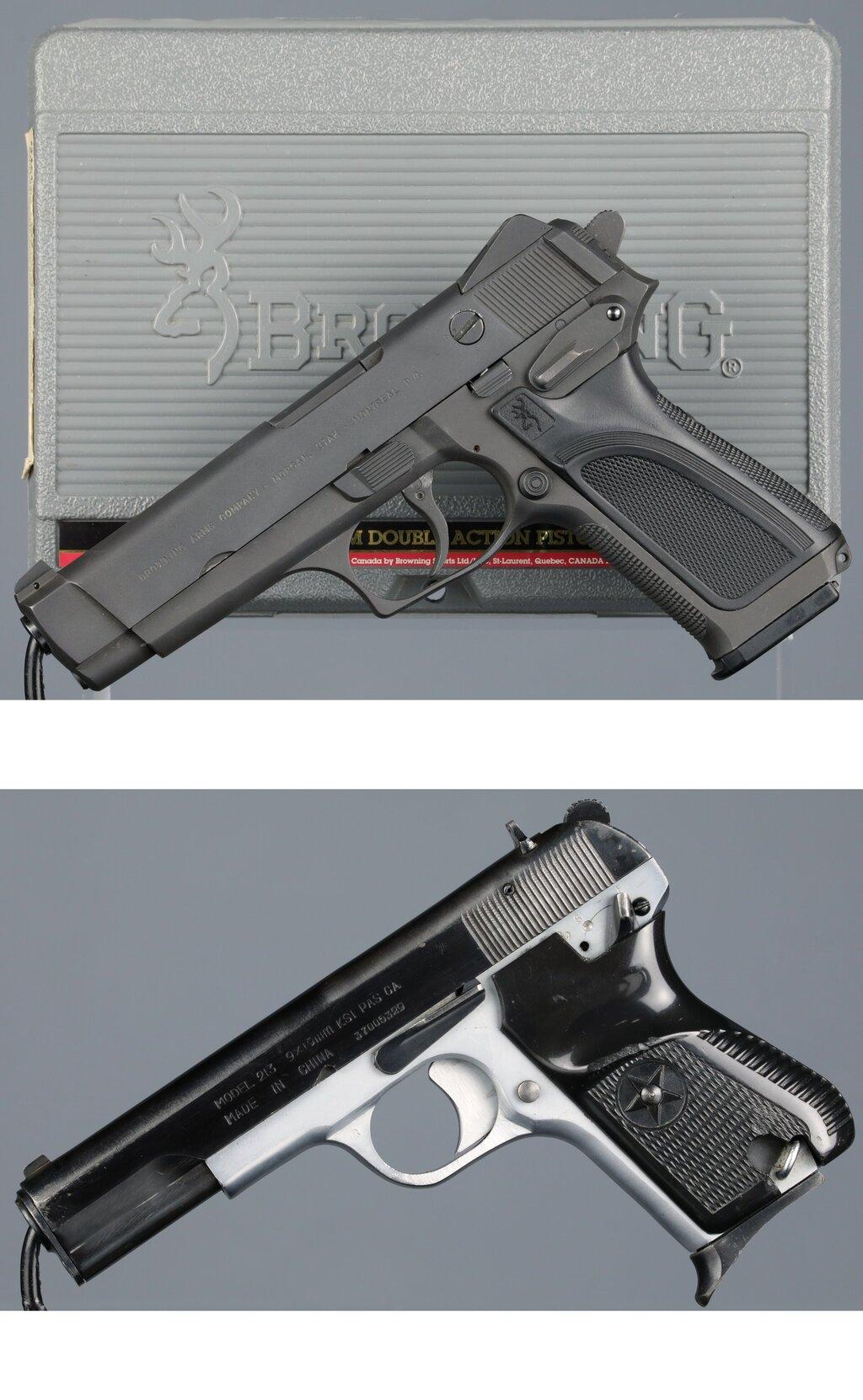 Two Semi-Automatic Pistols