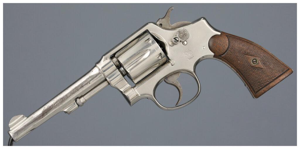 Two Smith & Wesson Double Action Revolvers