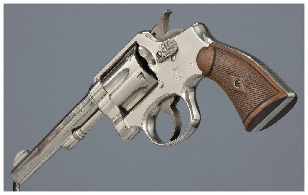 Two Smith & Wesson Double Action Revolvers