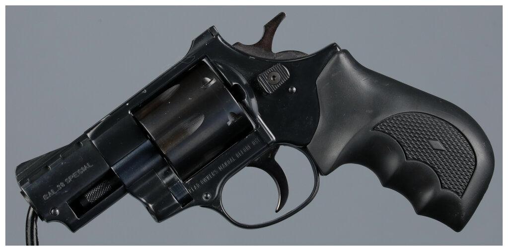 Three Double Action Revolvers