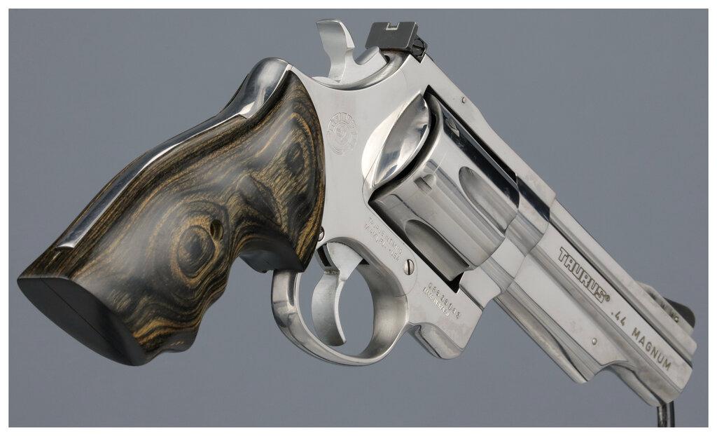 Two Taurus Double Action Revolvers with Boxes