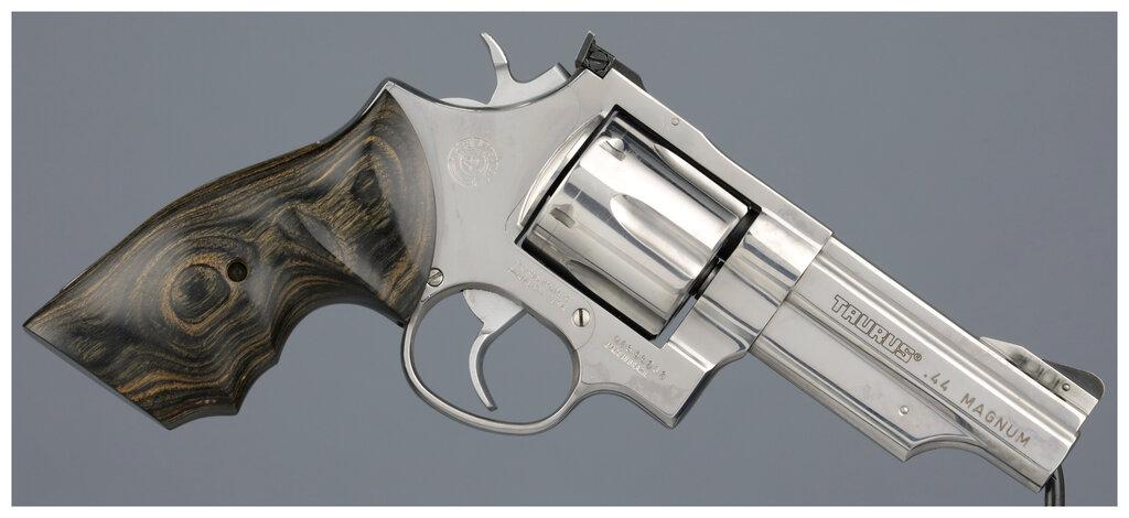 Two Taurus Double Action Revolvers with Boxes