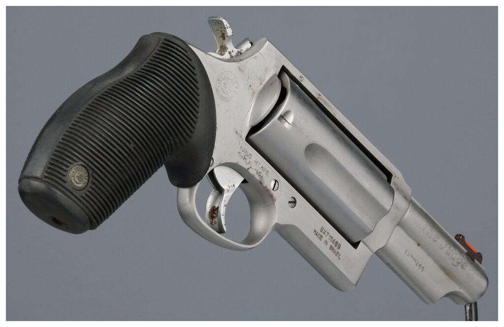 Two Taurus Double Action Revolvers with Boxes