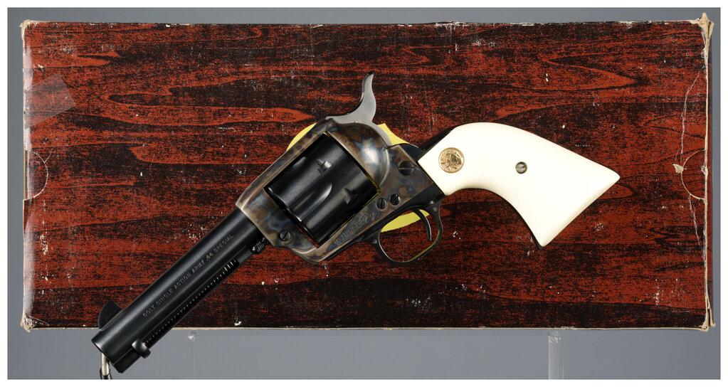 Colt Third Generation Single Action Army Revolver with Box