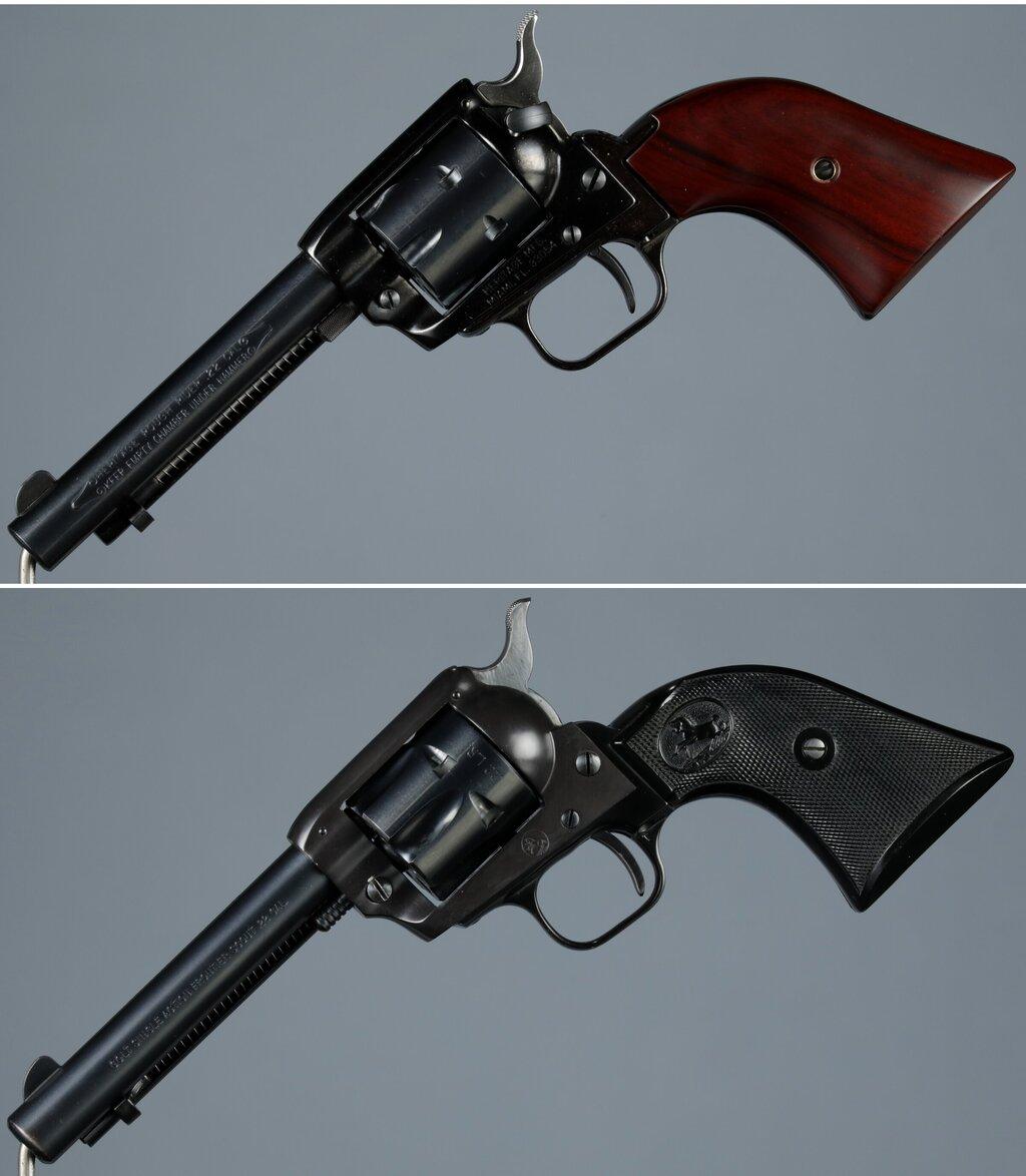 Two Single Action Revolvers