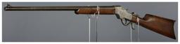 Engraved Stevens Model 44 Single Shot Rifle