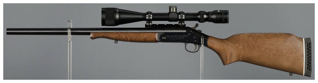 New England Firearms Pardner Handi Single Shot Rifle with Scope