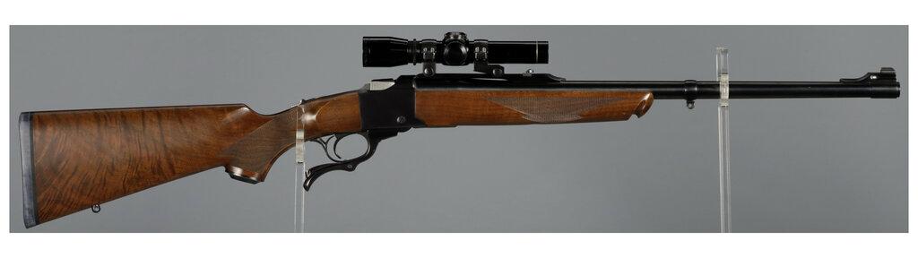 Ruger No. 1 Single Shot Rifle with Leupold Scope