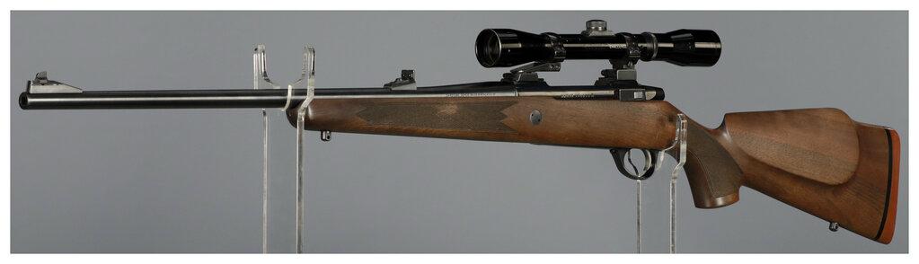 Sako Model AV Bolt Action Rifle with Lyman Challenger Scope