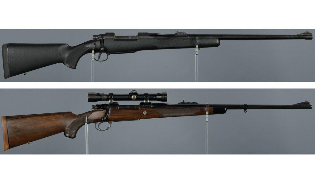 Two European Bolt Action Rifles