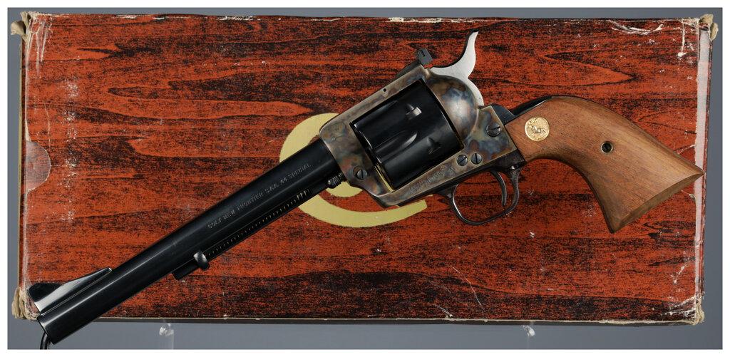 Colt New Frontier Single Action Army Revolver with Box