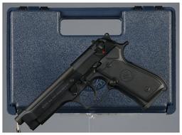 Two Beretta Semi-Automatic Pistols with Cases