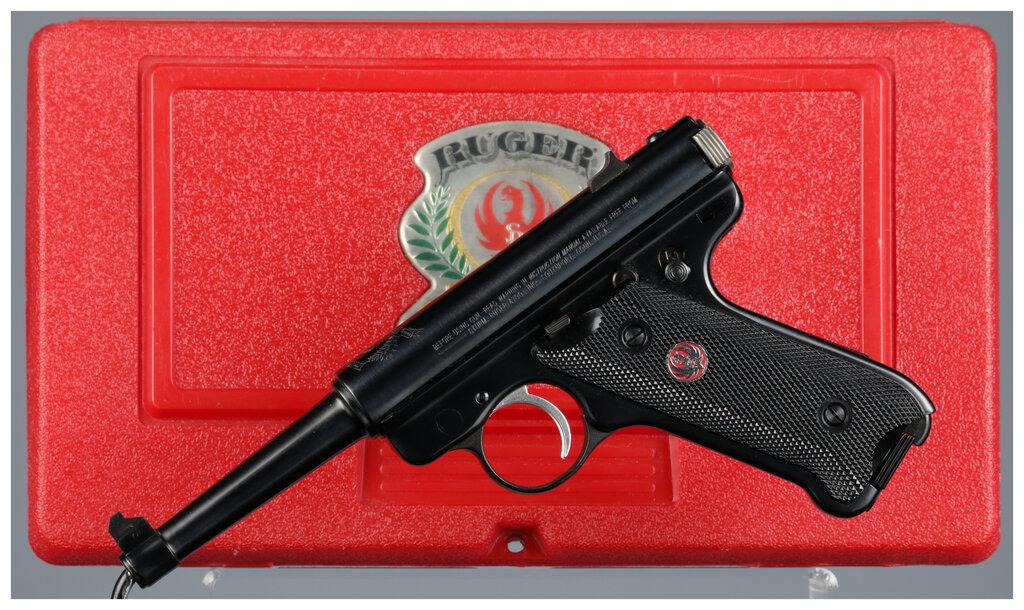 Two Ruger Mk II 50th Anniversary Semi-Automatic Pistols