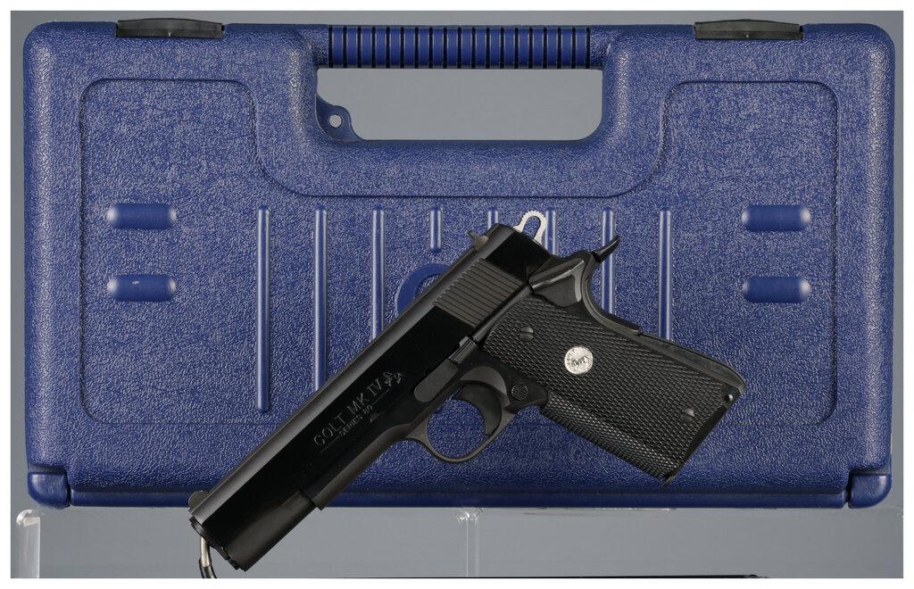 Colt MK IV Series 80 Government Model Semi-Automatic Pistol