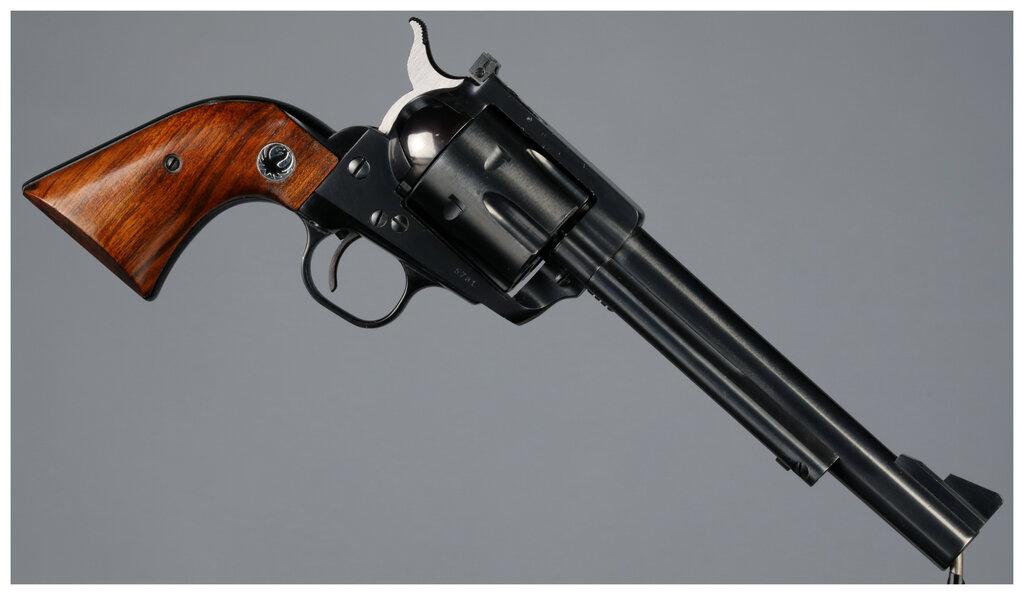 Ruger Flattop Blackhawk Single Action Revolver with Box