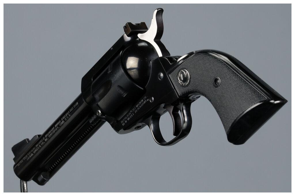 Two Ruger New Model Blackhawk 50th Anniversary Revolvers