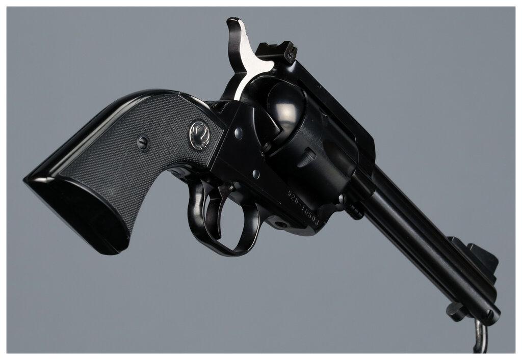 Two Ruger New Model Blackhawk 50th Anniversary Revolvers