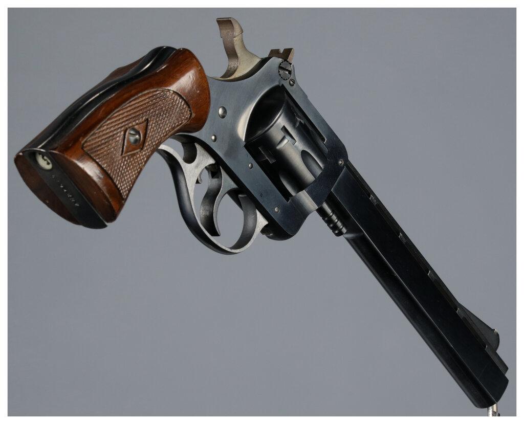 Seven Double Action Rimfire Revolvers