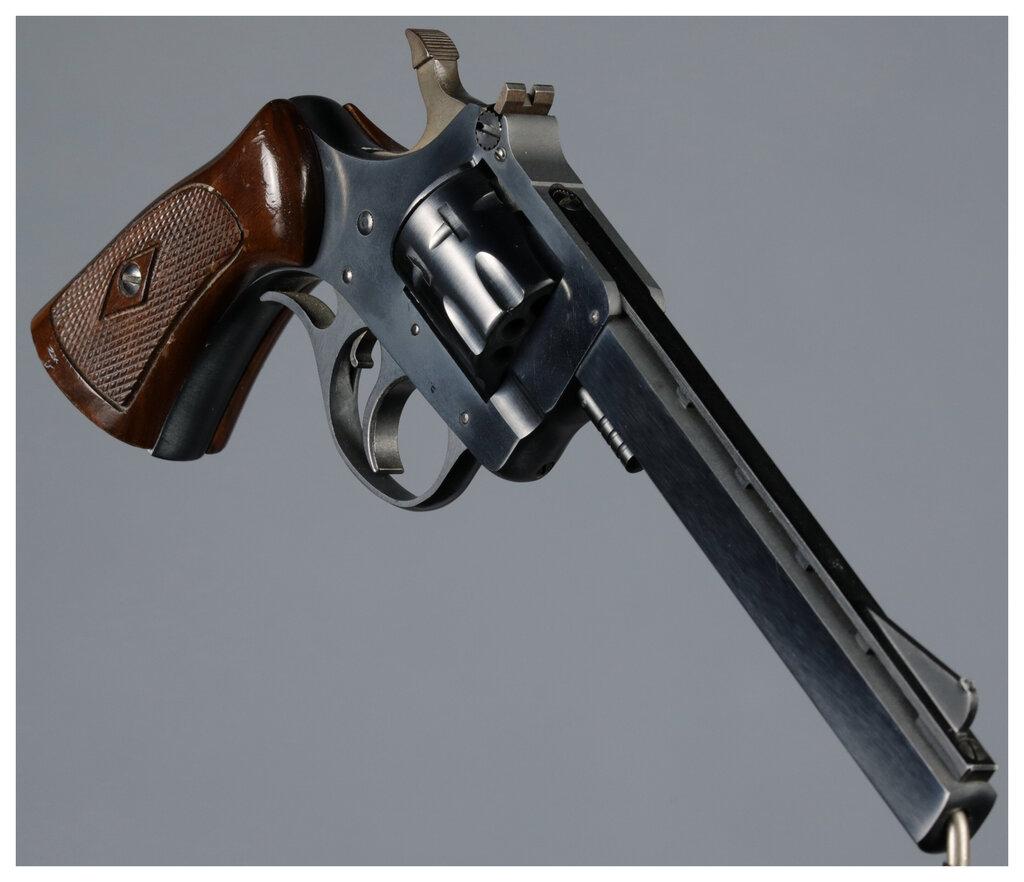 Seven Double Action Rimfire Revolvers