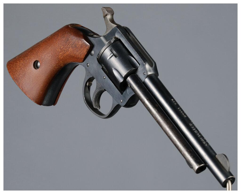 Seven Double Action Rimfire Revolvers